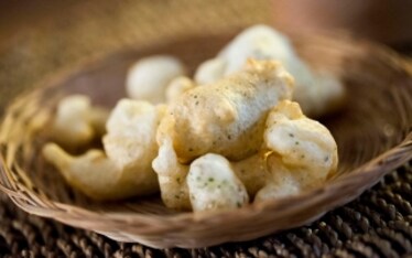 Lievito madre fritto con aglio ursino