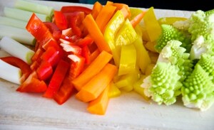 Preparazione Lingua salmistrata con verdure in agrodolce - Fase 2