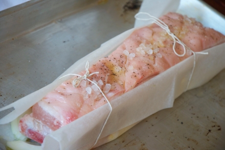 Preparazione Pancetta di maiale agli agrumi - Fase 3 Preparazione Pancetta di maiale agli agrumi - Fase 3