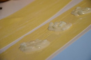 Preparazione Ravioli pere e taleggio - Fase 2