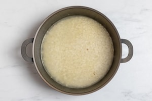 Preparazione Risotto ai finocchi, porri e capesante  - Fase 3