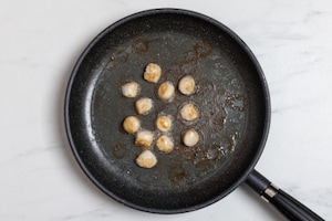 Preparazione Risotto ai finocchi, porri e capesante  - Fase 4