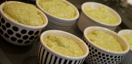 Preparazione Soufflé di broccoli e gorgonzola - Fase 6 Preparazione Soufflé di broccoli e gorgonzola - Fase 6