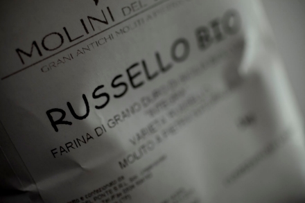 Preparazione Tagliatelle di grano Russello e ragù di fagiano - Fase 1 Preparazione Tagliatelle di grano Russello e ragù di fagiano - Fase 1