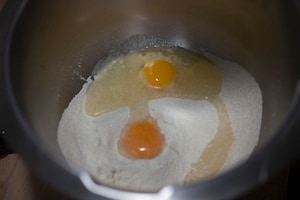 Preparazione Tagliatelle di grano Russello e ragù di fagiano - Fase 1