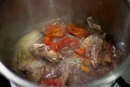 Preparazione Tagliatelle di grano Russello e ragù di fagiano - Fase 3 Preparazione Tagliatelle di grano Russello e ragù di fagiano - Fase 3