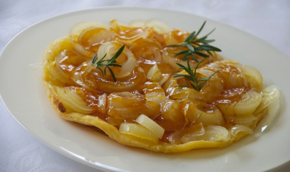 Tarte tatin di cipolle ricetta