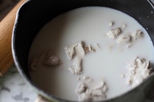 Preparazione Torta di pere al torrone  - Fase 2