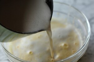 Preparazione Torta di pere al torrone  - Fase 2