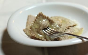Tortelli di castagne ai funghi