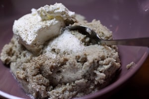 Preparazione Tortelli di castagne ai funghi - Fase 2