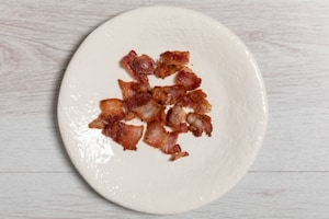 Preparazione Capesante al bacon e pepe verde - Fase 2