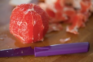 Preparazione Centrifugato di mela verde, papaia e pompelmo - Fase 1