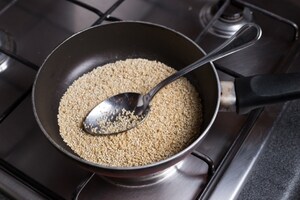 Preparazione Dolcetti di quinoa - Fase 1
