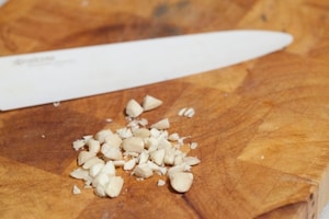 Preparazione Occhiata con pancetta croccante e purè di cavolfiore - Fase 6