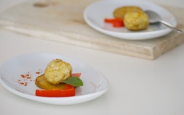 Polpette con patate alla paprika 