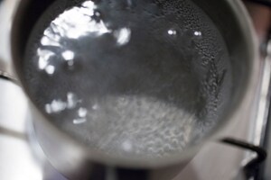 Preparazione Risotto al Lambrusco di Sorbara, radicchio rosso e mandorle - Fase 4