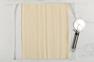 Preparazione Rose di pasta sfoglia e mele alla cannella - Fase 2