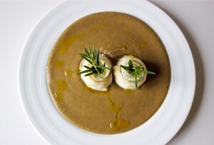 Preparazione Pesce sciabola su crema di soia verde alle erbe aromatiche - Fase 2