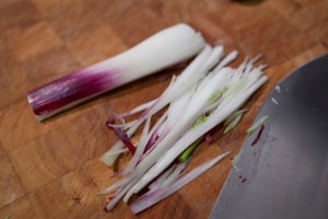 Preparazione Timpano di tagliatelle, peperoni e acciughe - Fase 1
