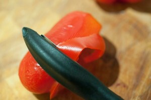 Preparazione Timpano di tagliatelle, peperoni e acciughe - Fase 3