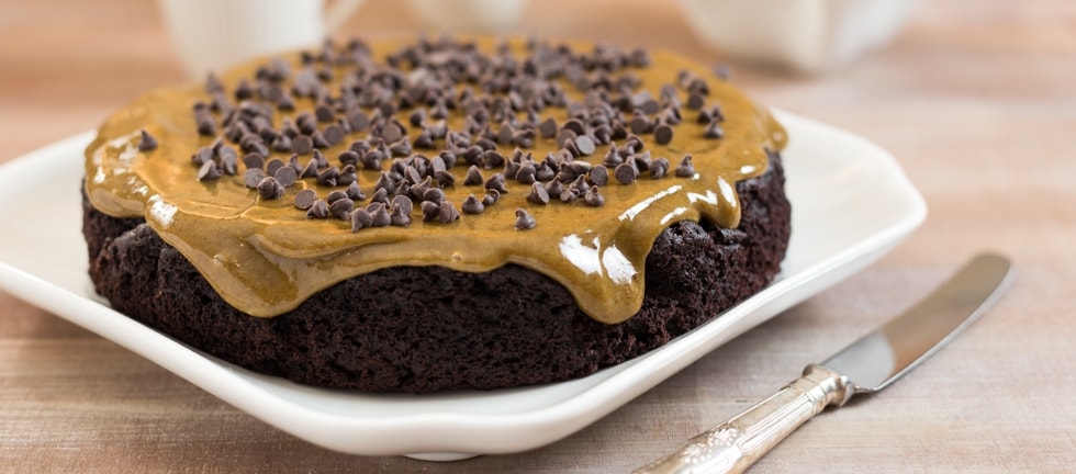 Torta al cacao con crema di caffè ricetta