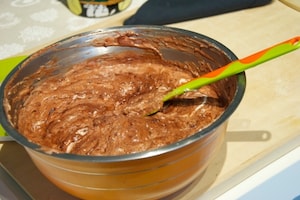 Preparazione Torta al cioccolato e barbabietola - Fase 2