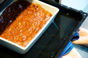 Preparazione Torta al cioccolato e barbabietola - Fase 3