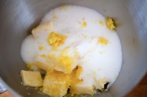 Preparazione Torta al limone senza glutine - Fase 1