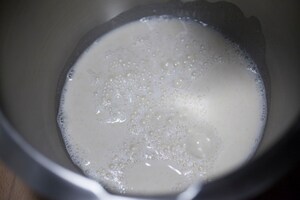 Preparazione Pane fatto in casa: Farine di grano duro Biancolilla e Senatore Cappelli - Fase 3