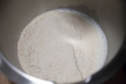 Preparazione Pane fatto in casa: Farine di grano duro Biancolilla e Senatore Cappelli - Fase 3 Preparazione Pane fatto in casa: Farine di grano duro Biancolilla e Senatore Cappelli - Fase 3