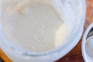 Preparazione Pane fatto in casa: Pagnotta integrale - Fase 1