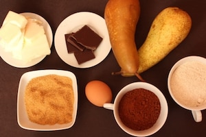 Preparazione Pie di pere e cioccolato - Fase 1