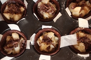 Preparazione Pie di pere e cioccolato - Fase 3