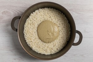 Preparazione Risotto con carciofi fritti - Fase 4