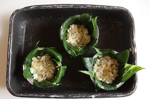 Preparazione Sformati di bietole con riso e crema di zucca al cumino - Fase 2