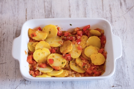 Preparazione Baccalà al forno - Fase 2 Preparazione Baccalà al forno - Fase 2