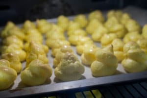 Preparazione Bignè con il Bimby - Fase 2