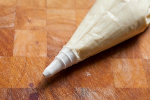 Preparazione Bignè con il Bimby - Fase 3