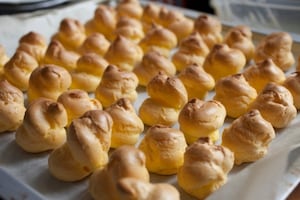 Preparazione Bignè con il Bimby - Fase 3