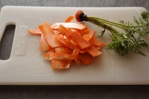 Preparazione Chips di verdure al forno - Fase 1