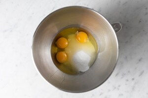 Preparazione Ciambella all’arancia - Fase 1