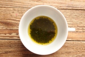 Preparazione Crema di topinambur con olio alle erbe - Fase 2