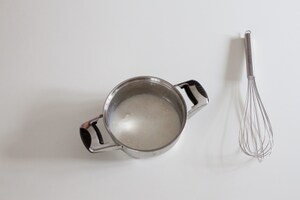 Preparazione Crema pasticciera al cocco - Fase 1