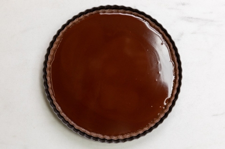Preparazione Crostata al cioccolato - Fase 4 Preparazione Crostata al cioccolato - Fase 4