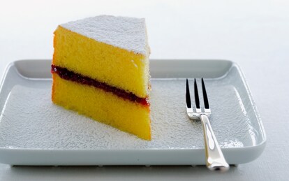 Torta alla marmellata di lamponi