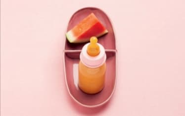 Frullato di frutta al succo d'arancia