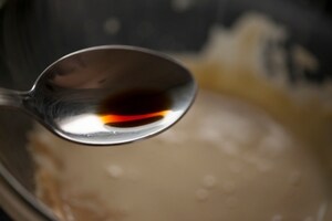Preparazione Pancake integrali con zabaione all'aceto balsamico - Fase 7
