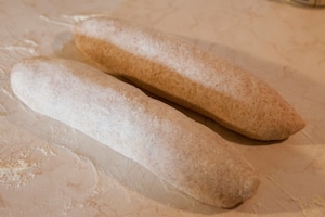 Preparazione Pane fatto in casa: Filoni integrali - Fase 4
