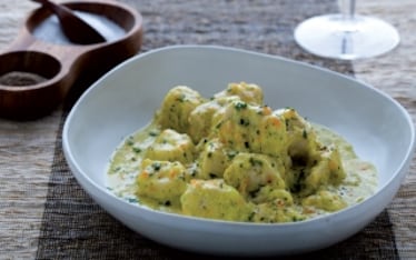 Petto di pollo in fricassea